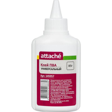 Клей ПВА 85 г Attache