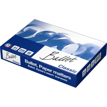 Бумага Ballet Classic, А3, 80 г/кв.м, 500 листов в пачке